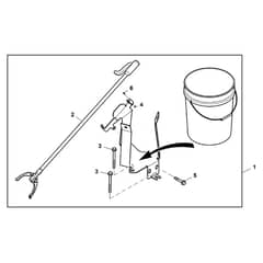 John Deere Z950R - PC11782 - Trash Receptacle - ST1019160