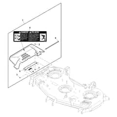 John Deere Z950R - PC11782 - Discharge Chute - ST1080783