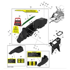 John Deere Z950R - PC11782 - Fender (140001 - ) - ST2048848