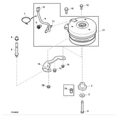 John Deere Z950R - PC11782 - Pto Clutch ( - 140000) - ST2146548