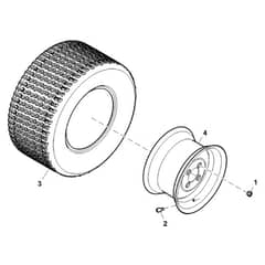 John Deere Z950R - PC11782 - Wheel - ST743355