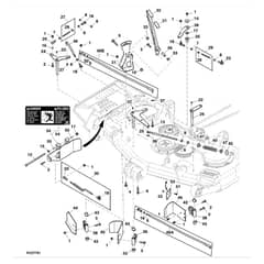 John Deere Z950R - PC11782 - Mower Deck ( - 030000) - ST743626