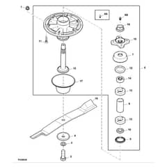 John Deere Z950R - PC11782 - Spindle ( - 060000) - ST743648