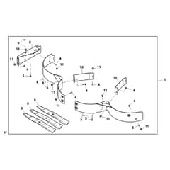 John Deere Z950R - PC11782 - Mulch Kit - ST747230