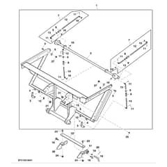 John Deere Z950R - PC11782 - Frame - ST797335