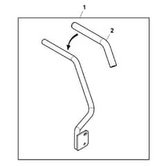 John Deere Z950R - PC11782 - Steering Lever - ST901081