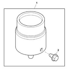 John Deere Z950R - PC11782 - Spark Arrestor - ST901086