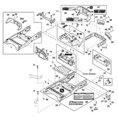 John Deere Z950R - PC11782 - Main Frame ( - 140000) - ST949644