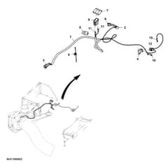 John Deere Z950R - PC11782 - Blower Mounting (4/4) - ST964881