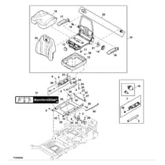 John Deere Z950R - PC11782 - Seat W/ (080001 - ) - ST984337