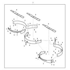 John Deere Z994R - PC13622 - Mulch Kit (100001 - ) - ST1064832