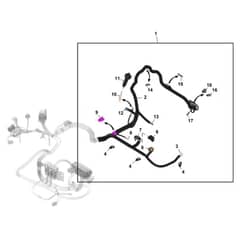 John Deere Z994R - PC13622 - Chassis Wiring (2/2) (070001 - ) - ST1312148