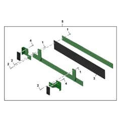John Deere Z994R - PC13622 - Striping Kit - ST1510708