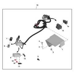 John Deere Z994R - PC13622 - Wiring Harness - ST1898268