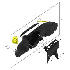 John Deere Z994R - PC13622 - Fender (080001 - ) - ST2048968