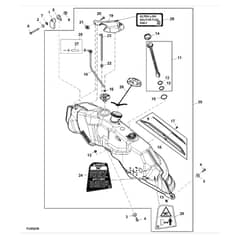 John Deere Z994R - PC13622 - Fuel Tank - ST939844