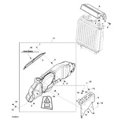 John Deere Z994R - PC13622 - Fender ( - 080000) - ST940679