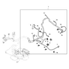 John Deere Z994R - PC13622 - Chassis Wiring (2/2) ( - 070000) - ST940681