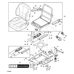 John Deere Z994R - PC13622 - Seat W/ ( - 020000) - ST941820