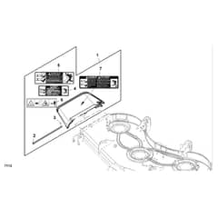 John Deere Z994R - PC13622 - Discharge Chute - ST970464