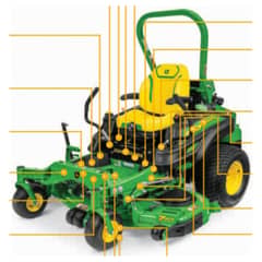 John Deere Z994R ZTrak Diesel - Quick Reference Guide