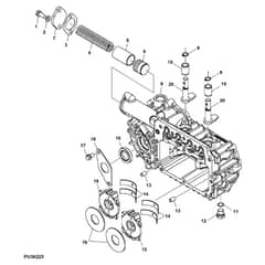 John Deere Z997R - PC12156 - Center Housing - ST501562