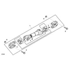 John Deere Z997R - PC12156 - Drive Shaft - ST766830