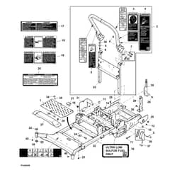 John Deere Z997R - PC12156 - Main Frame - ST767479