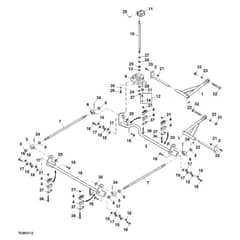 John Deere Z997R - PC12156 - Lift Linkage - ST778396