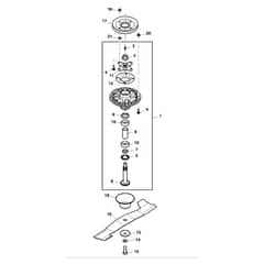 John Deere Z997R - PC12156 - Spindle ( - 020000) - ST778486