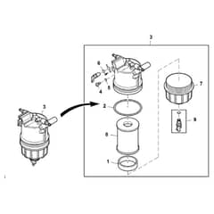 John Deere Z997R - PC12156 - Fuel Water - ST974346