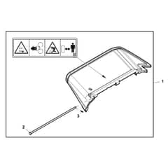 John Deere Z997R - PC12156 - Discharge Chute - ST983938