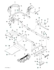 Husqvarna Z 242F - Frame