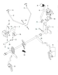 Husqvarna Z 242F - Mower Lift & Deck Lift