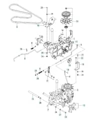 Husqvarna Z 248F - Hydraulic Pump