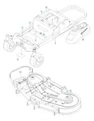 Husqvarna Z 254F - Decals
