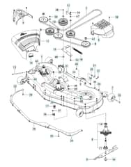 Husqvarna Z 254I - Mower Deck & Cutting Deck