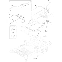 Toro Z Master 122cm - 74048TE (410170000 - 411435567) Fuel System