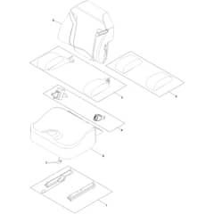Toro Z Master 122cm - 74048TE (416000000 - 416999999) Seat No. 144-2631