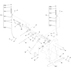 Toro Z Master 122cm - 74311TE (402000000 - 404329999) Parking Brake