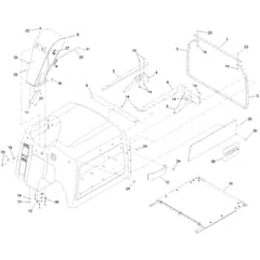 Toro Z Master 122cm - 74311TE (405700000 - 412999999) Hopper No. 130-2872