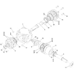 Toro Z Master 132cm - 72264TE (400000000 - 406427908) Gearbox No. 107-9887