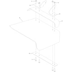Toro Z Master 132cm - 72264TE (406427909 - 406429999) Rubber Deflector No. 108-2792