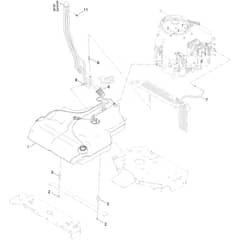 Toro Z Master 132cm - 72969TE (412900000 - 999999999) Fuel Tank
