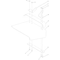 Toro Z Master 132cm - 74053TE (414387044 - 415099999) Deflector No. 144-2635