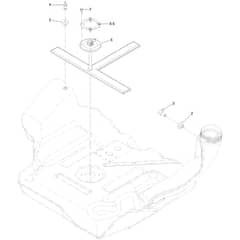 Toro Z Master 132cm - 77292TE (413000000 - 414529977) Fuel Tank No. 126-4724