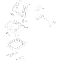 Toro Z Master 152cm - 72279TE (406400000 - 409999999) Seat No. 140-8003