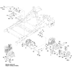 Toro Z Master 152cm - 72942TE (411000000 - 413999999) Park Brake