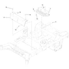Toro Z Master 152cm - 74056TE (411423985 - 411937554) Tank Retainer