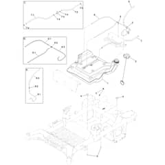 Toro Z Master 152cm - 74056TE (418290468 - 418579617) Fuel System